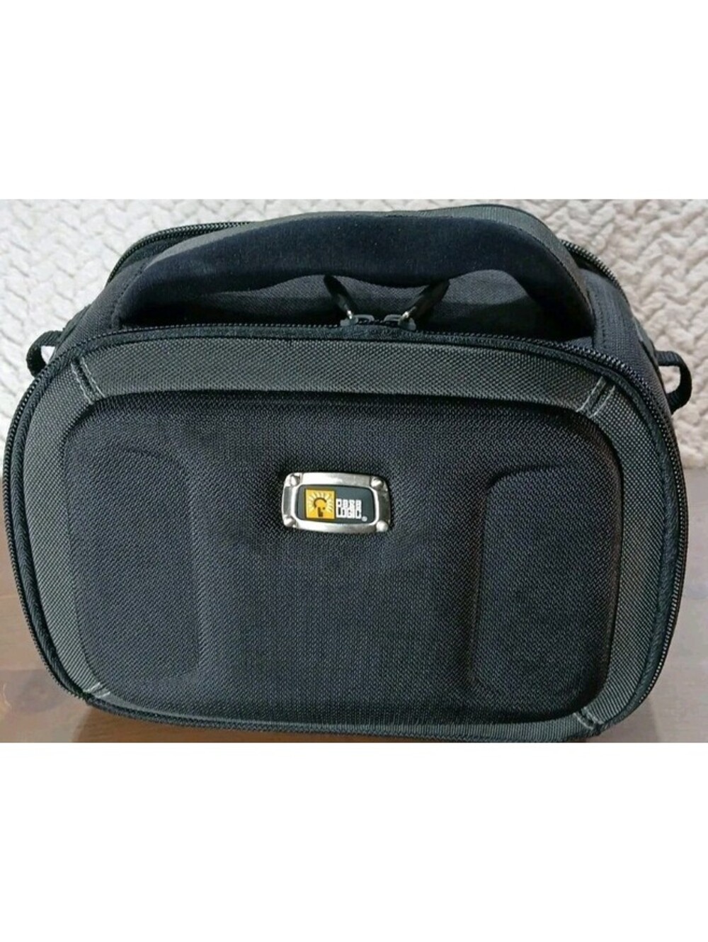 Case Logic - Black Compact Camcorder Hard Molded Carry Case Bag 8"x7"x5.5" - LNC